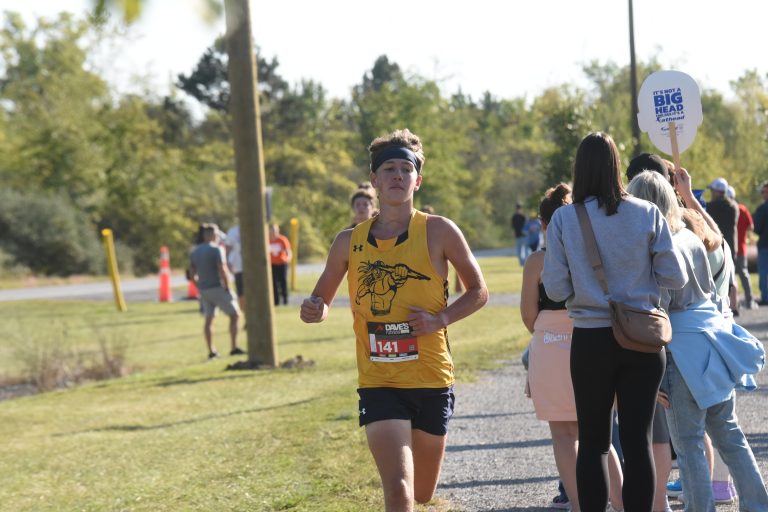 Ottawa-Glandorf's Cooper Fischer was the runner-up at the Western Buckeye League boys cross country meet Saturday. (File Photo)
