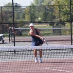 Ottawa-Glandorf's Maggie Schmiedebusch qualified for the Division II state tournament with two wins at the district tournament Wednesday.